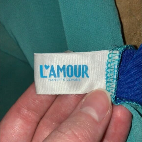 L’amour Nanette Lapore I’m Kind of a Mermaid Tank Top Size Medium NEW NWOT - Picture 4 of 6